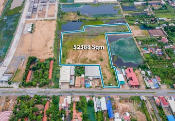 52,388 Sqm Land For Sale - Prek Leap, Chroy Changvar, Phnom Penh thumbnail