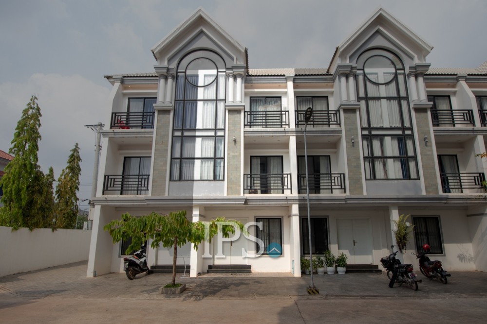 3 Bedroom Townhouse For Rent - Svay Dangkum, Siem Reap