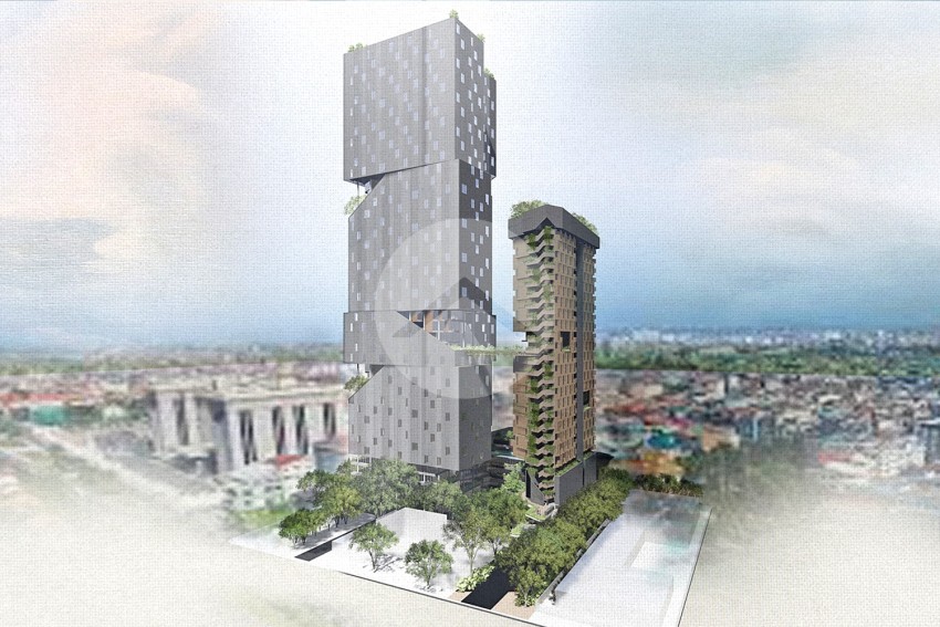 62 Sqm Strata Title Office For Sale - Odom Tower, Phnom Penh