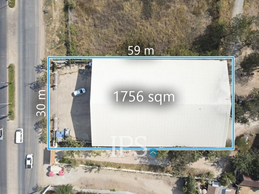 1,756 Sqm Warehouse For Rent - Khmounh, Phnom Penh