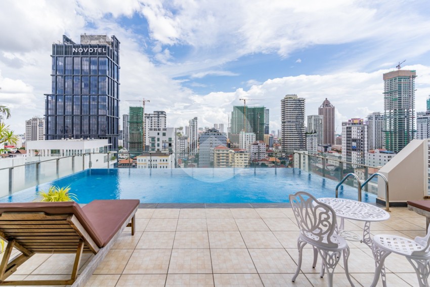 2 Bedroom Serviced Apartment For Rent - BKK1, Phnom Penh