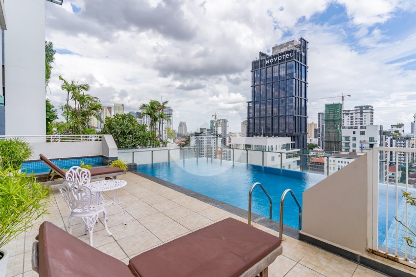 2 Bedroom Serviced Apartment For Rent - BKK1, Phnom Penh