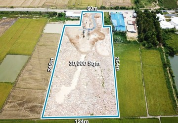 30,000 Sqm Land For Sale Along National Road 2, Takeo Province thumbnail