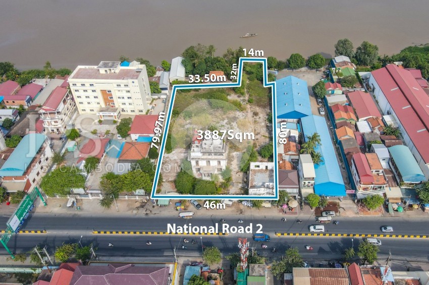 3,887 Sqm Land For Sale - Chak Angrae Krom, Phnom Penh