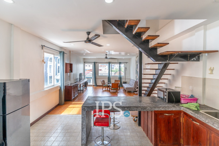 Renovated 2 Bedroom Apartment For Rent - Beoung Raing, Phnom Penh