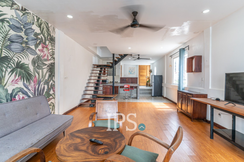 Renovated 2 Bedroom Apartment For Rent - Beoung Raing, Phnom Penh