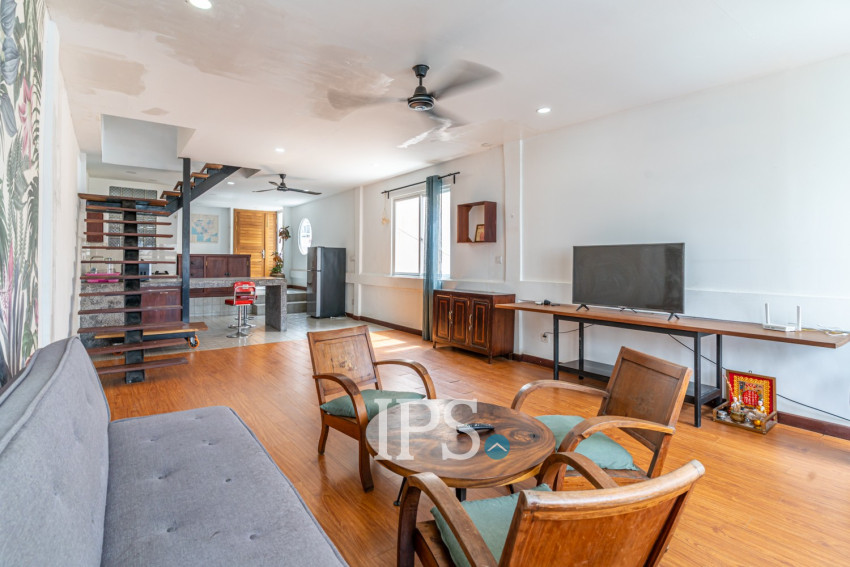 Renovated 2 Bedroom Apartment For Rent - Beoung Raing, Phnom Penh