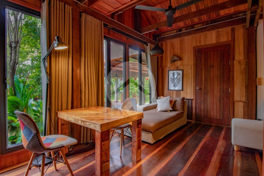 2 Bedrooms Wooden House For Sale - Chreav, Siem Reap
