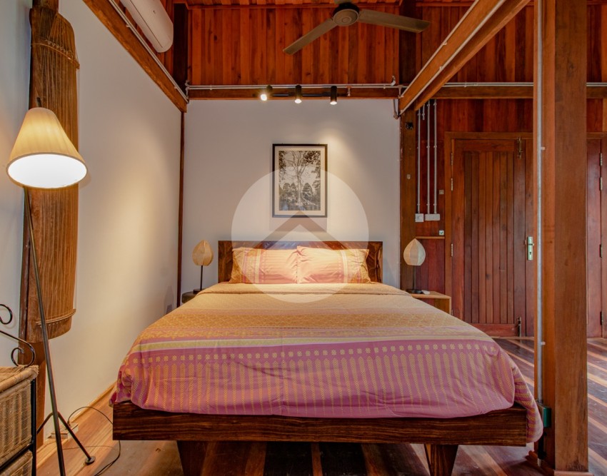 2 Bedrooms Wooden House For Sale - Chreav, Siem Reap