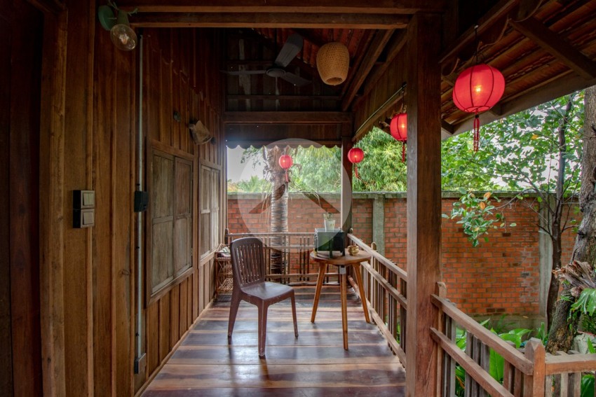 2 Bedrooms Wooden House For Sale - Chreav, Siem Reap