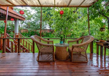 2 Bedrooms Wooden House For Sale - Chreav, Siem Reap thumbnail