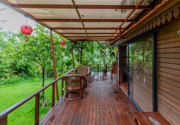 2 Bedrooms Wooden House For Sale - Chreav, Siem Reap thumbnail
