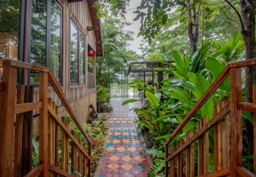 2 Bedrooms Wooden House For Sale - Chreav, Siem Reap thumbnail