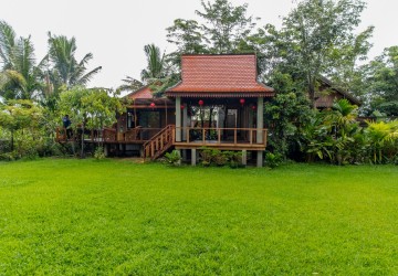 2 Bedrooms Wooden House For Sale - Chreav, Siem Reap thumbnail