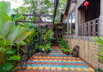 2 Bedrooms Wooden House For Sale - Chreav, Siem Reap thumbnail