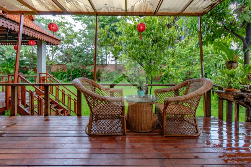2 Bedrooms Wooden House For Sale - Chreav, Siem Reap