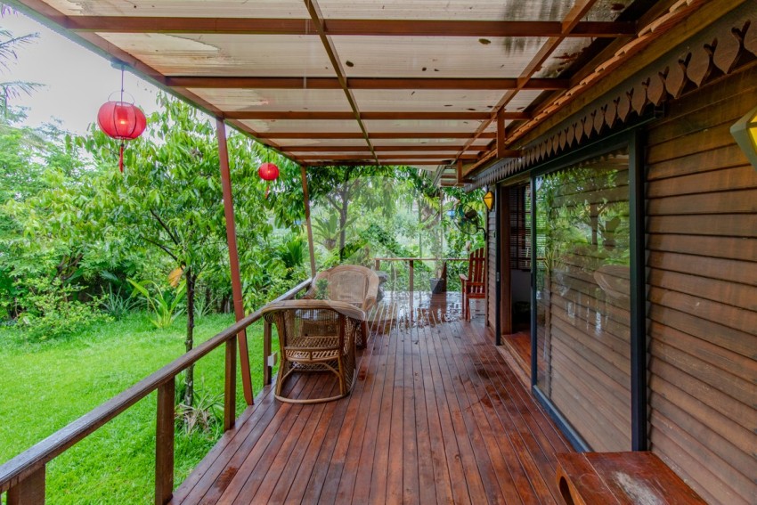 2 Bedrooms Wooden House For Sale - Chreav, Siem Reap