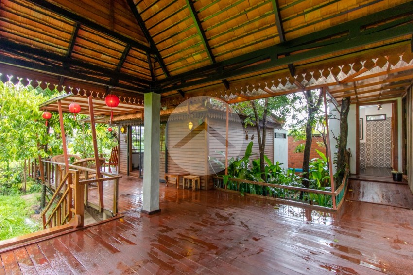 2 Bedrooms Wooden House For Sale - Chreav, Siem Reap