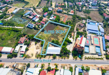 8019 Sqm Land  For Sale - Svay Dangkum, Siem Reap thumbnail