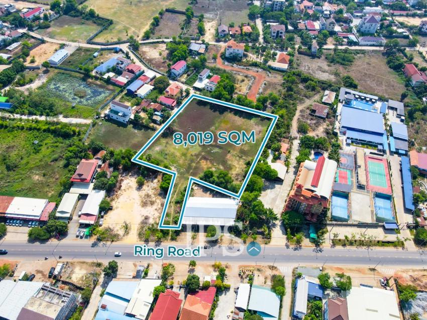 8019 Sqm Land  For Sale - Svay Dangkum, Siem Reap