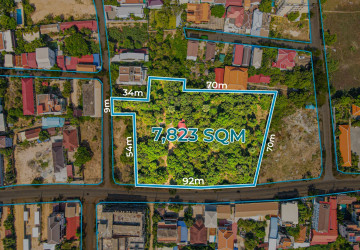 7,823 Sqm Commercial Land For Sale - Svay Dangkum, Siem Reap thumbnail