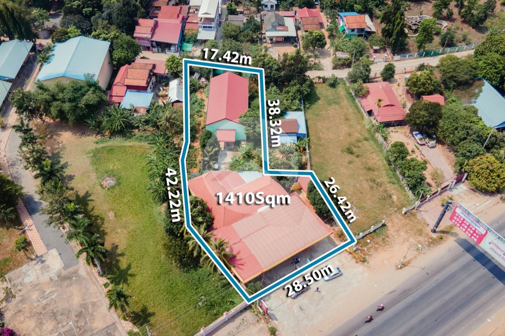 1410 Sqm Land And Warehouse For Sale - Khan Chbar Ampov, Phnom Penh 1410 Sqm Land And Warehouse For Sale - Khan Chbar Ampov, Phnom Penh