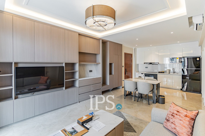 2 Bedroom Serviced Apartment For Rent - One Park, Srah Chork, Phnom Penh