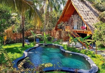 4 Unit Wooden Villa Compound For Rent - Sala Kamreuk, Siem Reap thumbnail