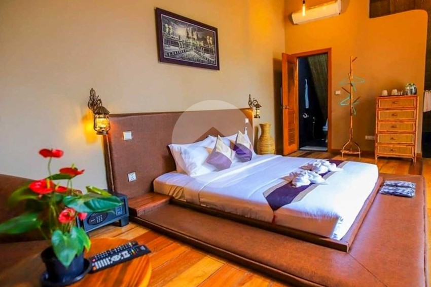 4 Unit Wooden Villa Compound For Rent - Sala Kamreuk, Siem Reap