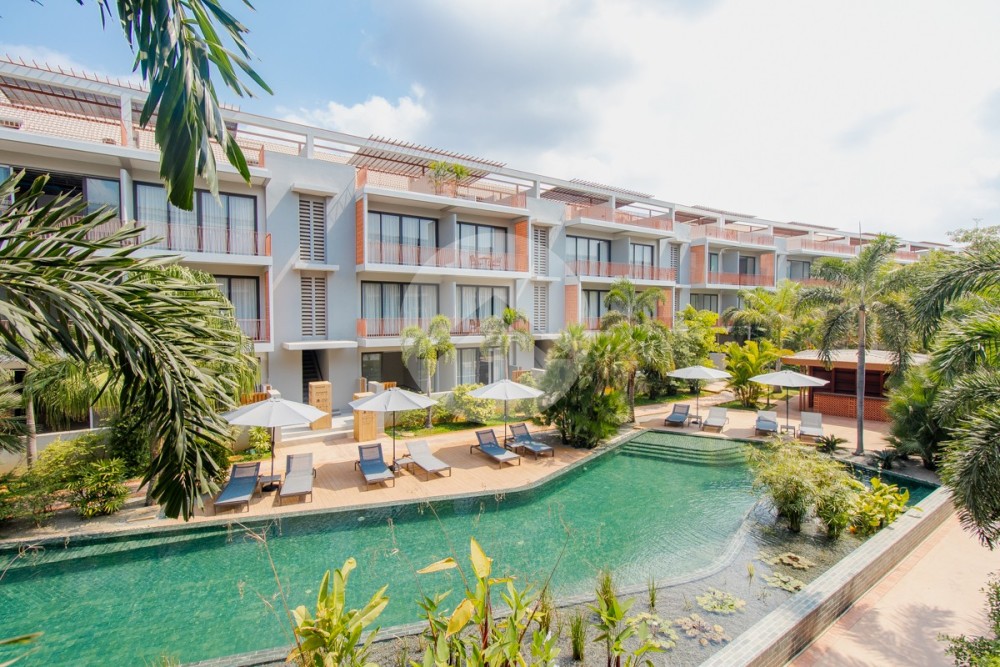 5 Bedroom Jaya B Duplex Unit With Rooftop For Sale - Angkor Grace Residence and Wellness Resort, Siem Reap