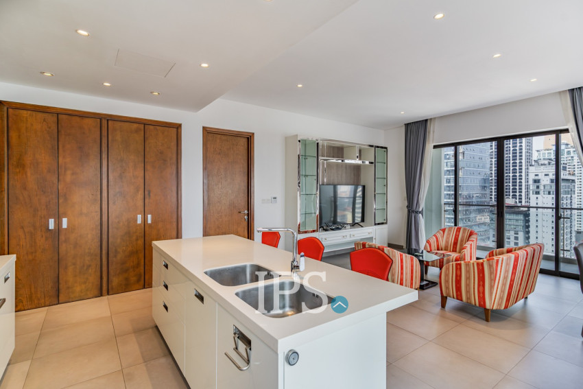 ខុនដូ 2 បន្ទប់គេងសម្រាប់ជួល - មជ្ឈមណ្ឌល Embassy, បឹងកេងកង 1, ភ្នំពេញ