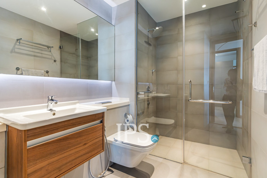 ខុនដូ 2 បន្ទប់គេងសម្រាប់ជួល - មជ្ឈមណ្ឌល Embassy, បឹងកេងកង 1, ភ្នំពេញ