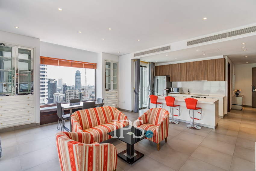 ខុនដូ 2 បន្ទប់គេងសម្រាប់ជួល - មជ្ឈមណ្ឌល Embassy, បឹងកេងកង 1, ភ្នំពេញ