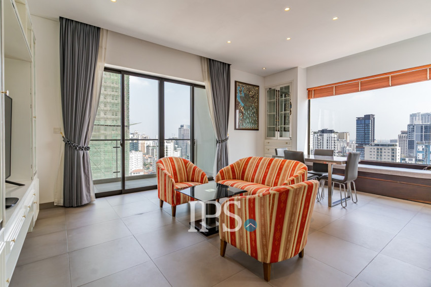 ខុនដូ 2 បន្ទប់គេងសម្រាប់ជួល - មជ្ឈមណ្ឌល Embassy, បឹងកេងកង 1, ភ្នំពេញ