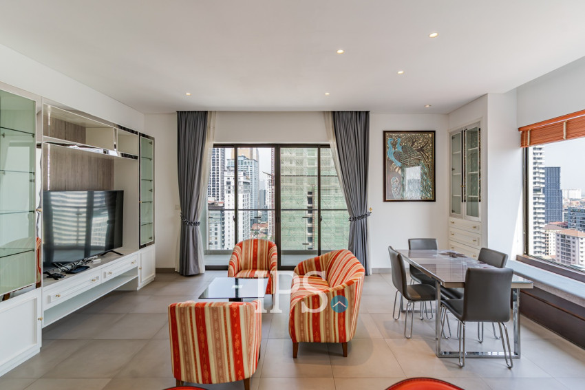 ខុនដូ 2 បន្ទប់គេងសម្រាប់ជួល - មជ្ឈមណ្ឌល Embassy, បឹងកេងកង 1, ភ្នំពេញ