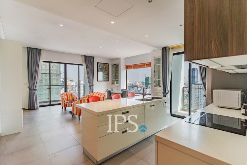 ខុនដូ 2 បន្ទប់គេងសម្រាប់ជួល - មជ្ឈមណ្ឌល Embassy, បឹងកេងកង 1, ភ្នំពេញ