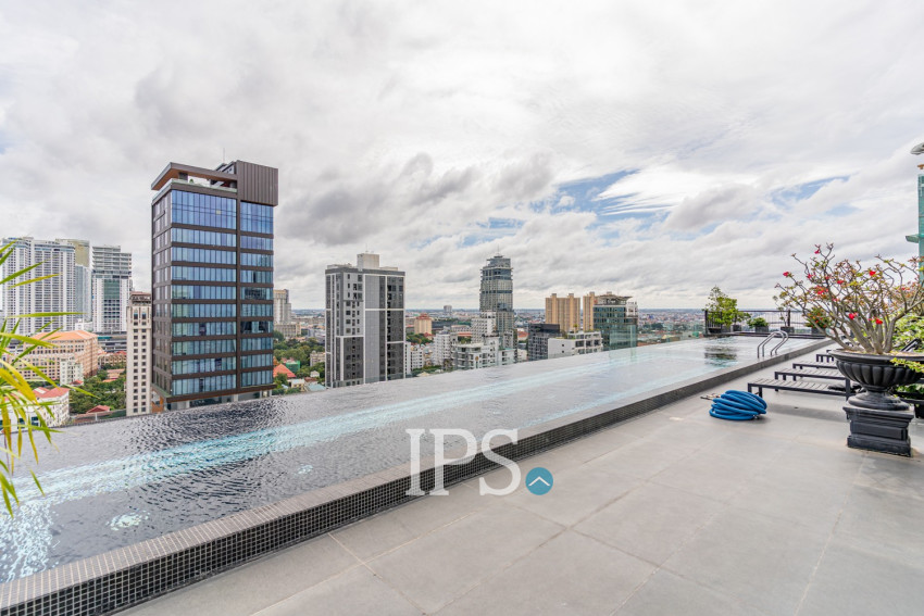 3 Bedroom Serviced Apartment For Rent - BKK1, Phnom Penh