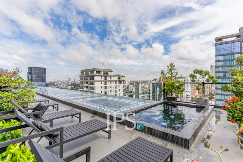 3 Bedroom Serviced Apartment For Rent - BKK1, Phnom Penh