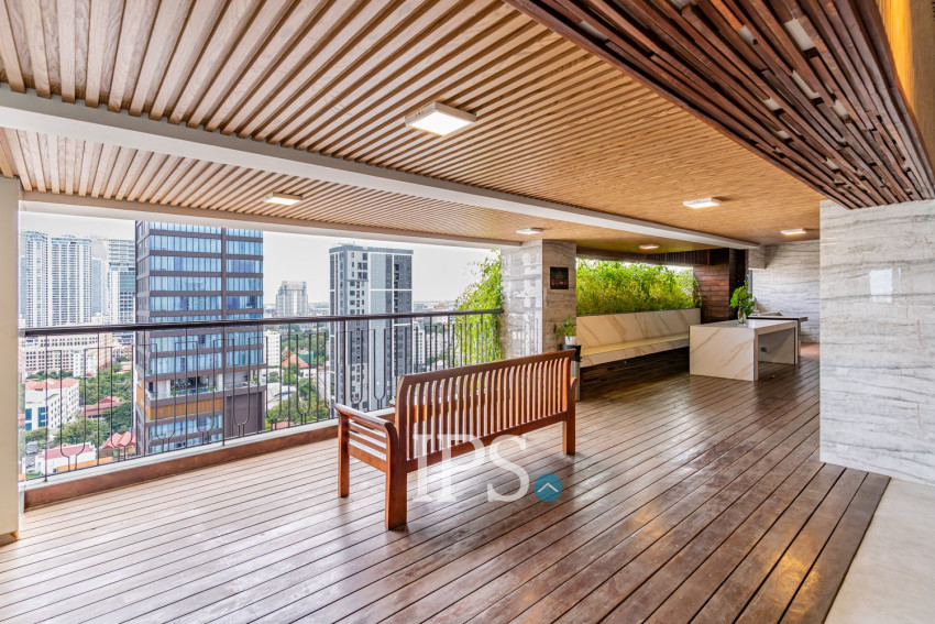 3 Bedroom Serviced Apartment For Rent - BKK1, Phnom Penh