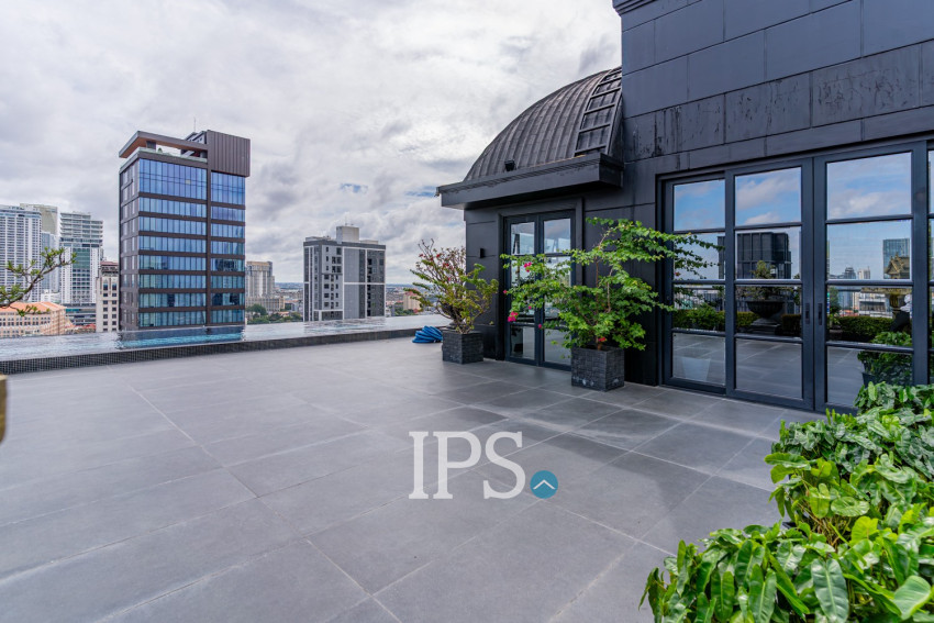 3 Bedroom Serviced Apartment For Rent - BKK1, Phnom Penh