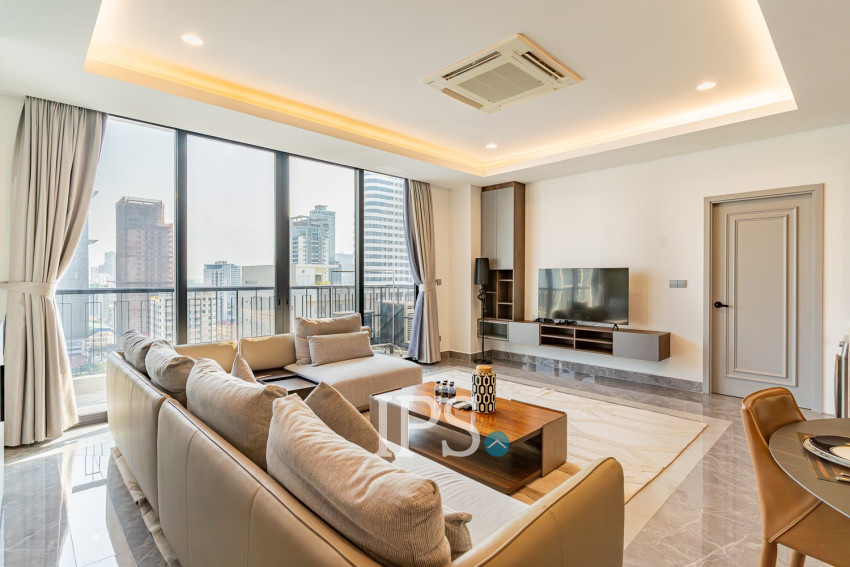 3 Bedroom Serviced Apartment For Rent - BKK1, Phnom Penh