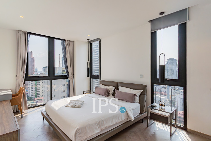 3 Bedroom Serviced Apartment For Rent - BKK1, Phnom Penh