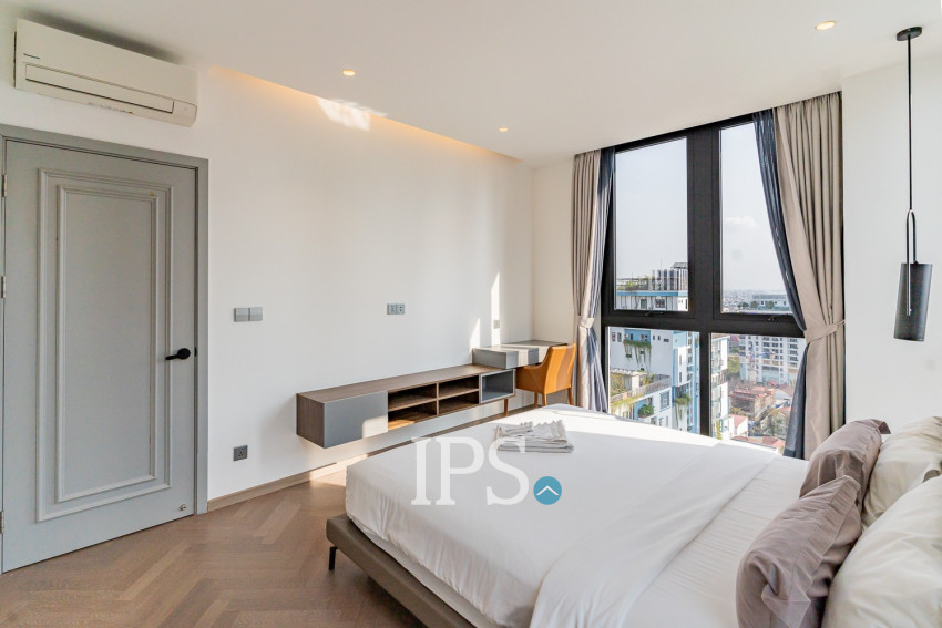 3 Bedroom Serviced Apartment For Rent - BKK1, Phnom Penh