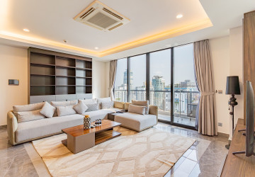 3 Bedroom Serviced Apartment For Rent - BKK1, Phnom Penh thumbnail