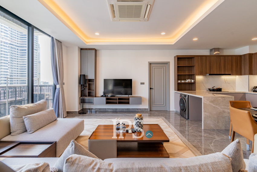 3 Bedroom Serviced Apartment For Rent - BKK1, Phnom Penh