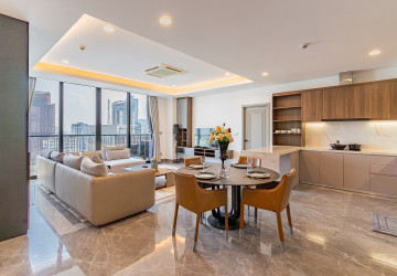 3 Bedroom Serviced Apartment For Rent - BKK1, Phnom Penh thumbnail