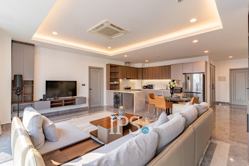 3 Bedroom Serviced Apartment For Rent - BKK1, Phnom Penh