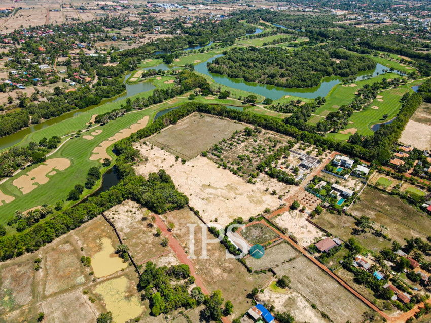 Residential Plots Near Golf Course For Sale - Svay Dangkum, Siem Reap