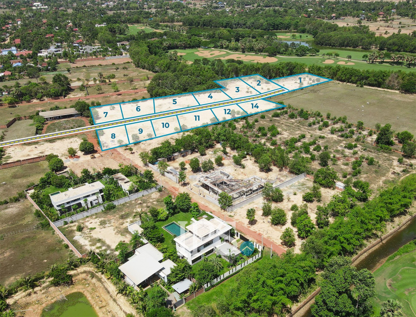 Residential Plots Near Golf Course For Sale - Sambour, Siem Reap