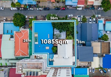 1,085 Sqm Land For Sale - Wat Phnom , Phnom Penh thumbnail